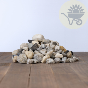 Salt & Pepper Pebble 14mm