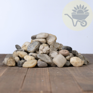 Salt & Pepper Pebble 20mm  