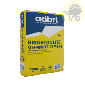 Brightonlite Cement 20kgs (ADBRI) (OFF-WHITE)
