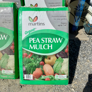 Pea Straw Mulch Bagged