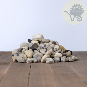 Salt & Pepper Pebble 14mm