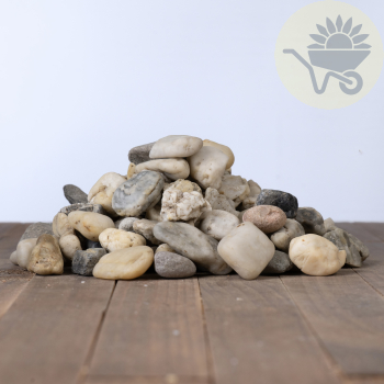 Salt & Pepper Pebble 20mm  